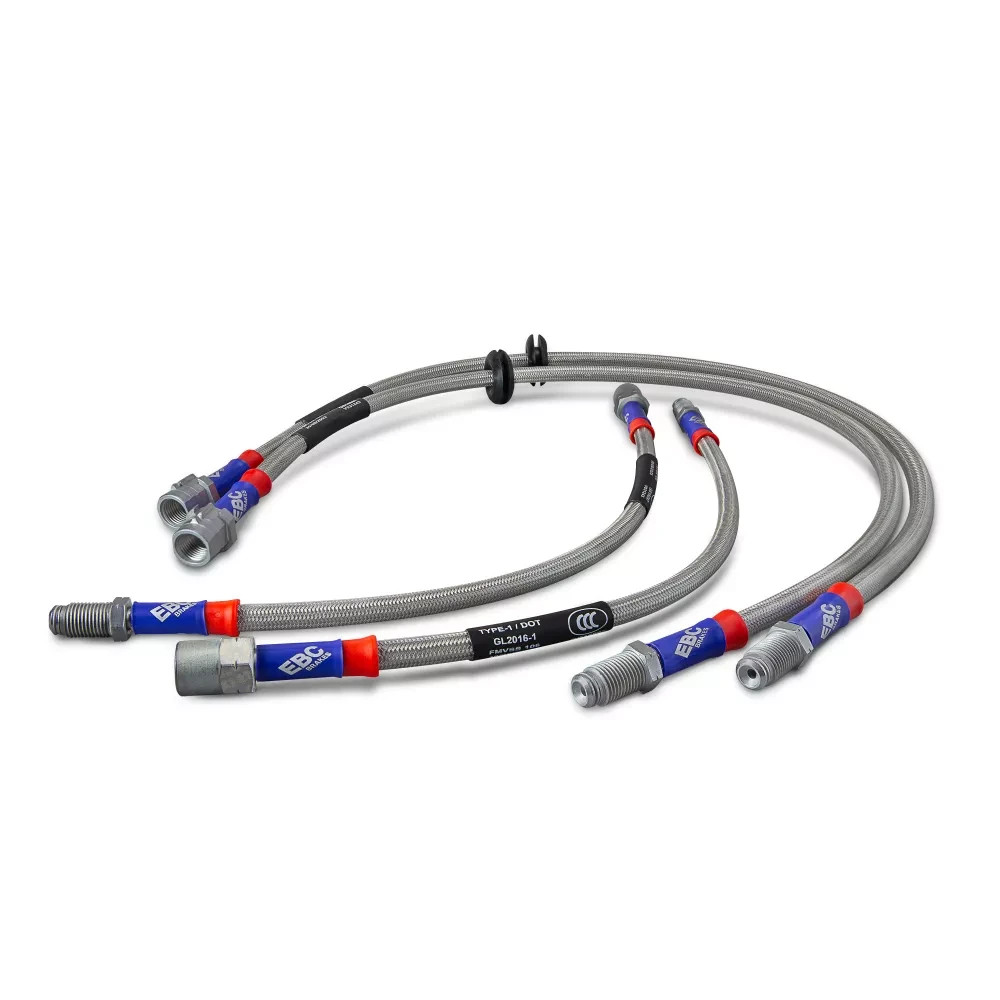 EBC Stainless Braided Brake Lines Set for BMW M2 G87 3.0T S58 23