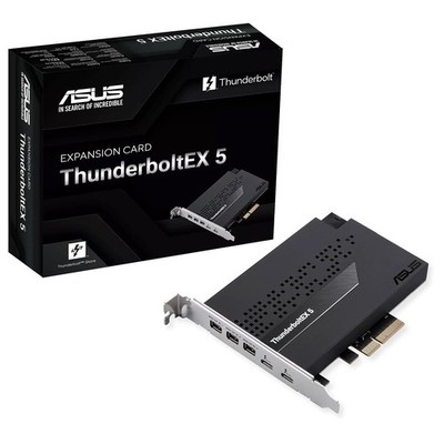 Asus Thunderboltex 5 - Thunderbolt Adapter - Pcie 4.0 X4 - Usb-C X 2 NEU