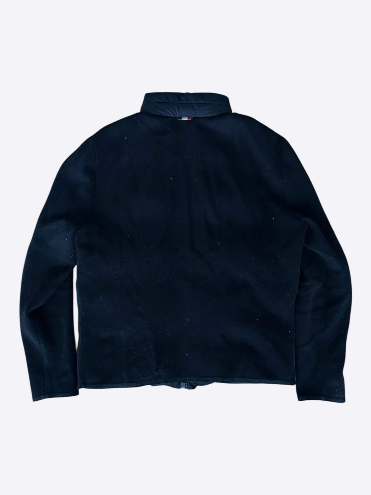 Moncler Black Maglione Hybrid Jacket image 2