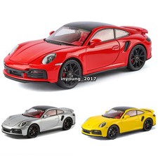 1:24 Porsche 911 Turbo S Model Toy Car Diecas...