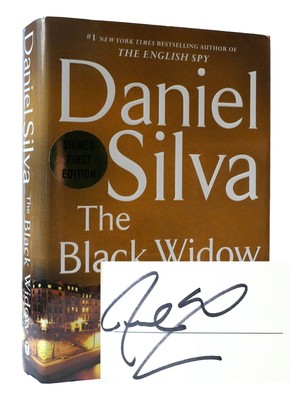 Daniel Silva THE BLACK WIDOW SIGNED  1st Edition 1st Printing