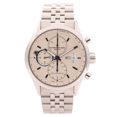 42mm Raymond Weil 7730-STC-65021 Freelancer Men's Automatic Wristwatch Steel