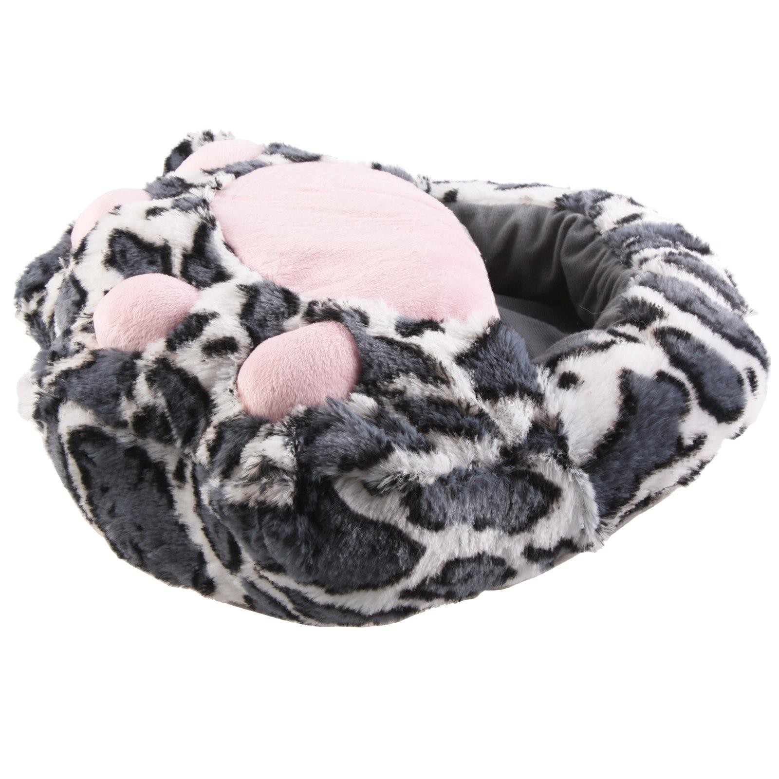HOT Damen Winter Wärmer Cute Cat Paw Flauschig Weiche Gemütlich Bett Hüttenschuhe