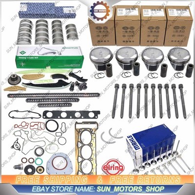 Engine Overhaul Pistons Kit Oversize Φ83mm / Φ23mm for Audi VW 1.8 TFSI CDA CDH
