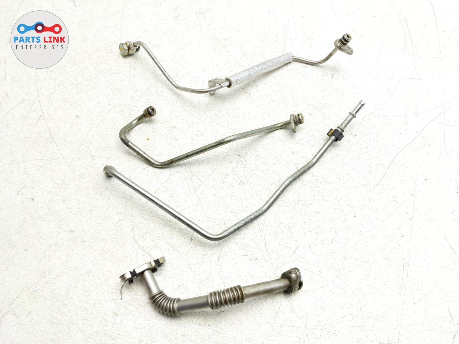17-20 MASERATI LEVANTE SQ4 LEFT TURBO CHARGER OIL WATER COOLANT LINES PIPE TUBE