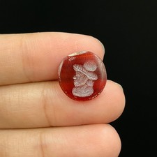 Ancient Roman King Intaglio Agate Cabochon - Circa 1st Century AD