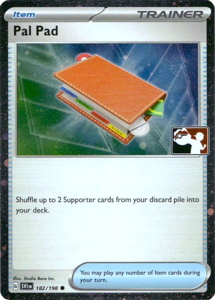 Pal Pad - 182/198 (Cosmos Holo) 182 Pokemon Common Holofoil NM