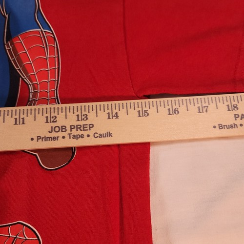 Marvel Spiderman Graphic Crew Neck Short Sleeve T-Shirt Youth Boys Size M Red - Picture 8 of 9