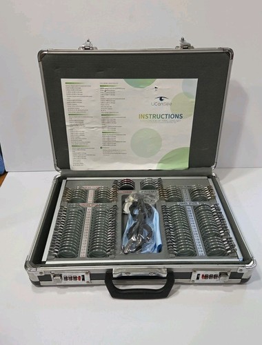 Ophthalmic Trial Testing Lens Set Sphere & Cylinder Lens Ucansee - Missing 1