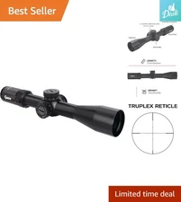 Engineered 4-16x44 SF Illuminated Scope - Accurate Targeting with Capped Turrets