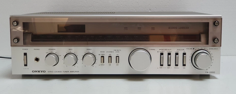 ONKYO TX-2000 Teil-Defekt Party Receiver Verstärker mit PHONO in HIFI High End B - Bild 3 von 4