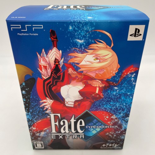 SONY PSP Fate Extra Limited Type Moon Box w/ figma Visual Works Soundtrack