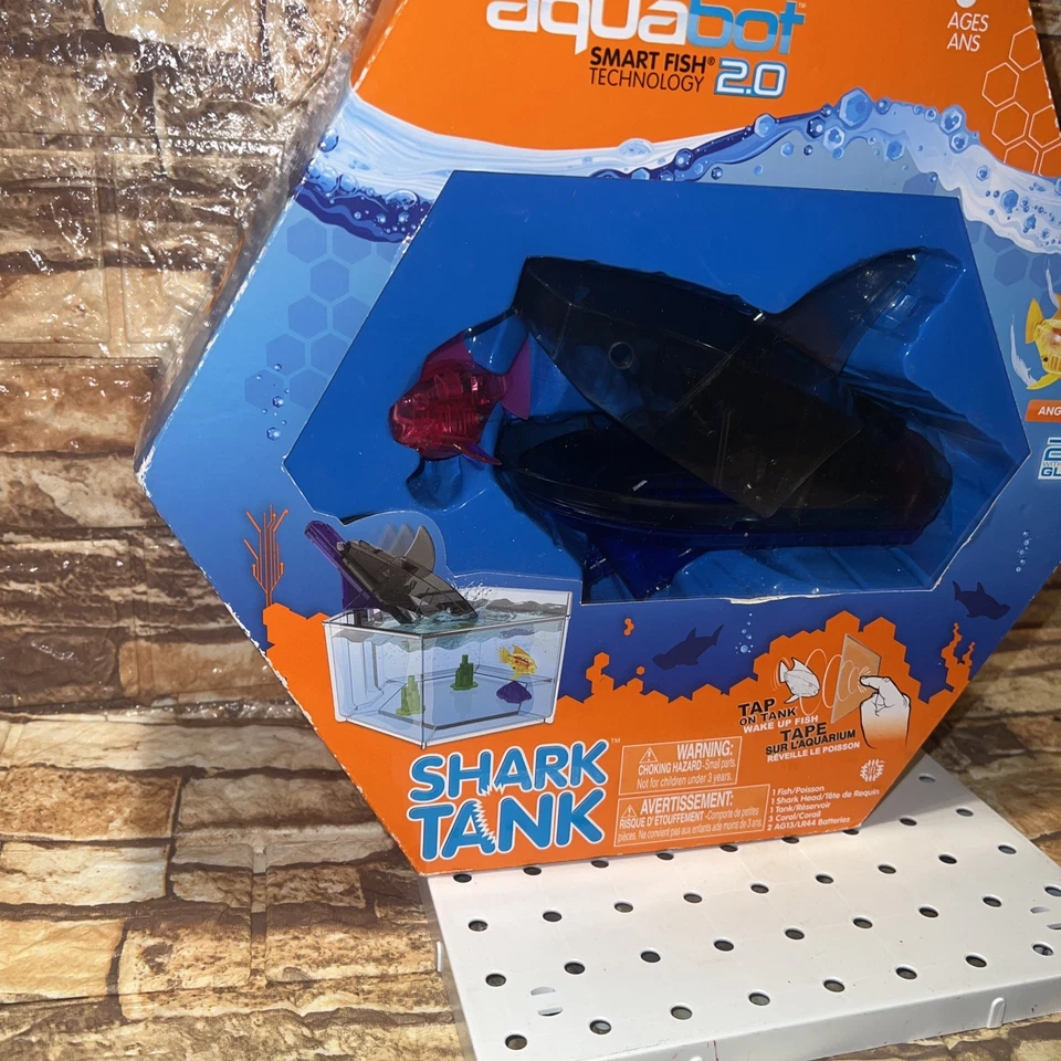 Игровой набор Hexbug Aquabot Smart Fish Technology 2.0 Shark Tank умная игрушка новый РЕДКИЙ! - Изображение 2 из 4
