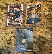 Panini 2025 Jaxson Dart Rookie 3-Card Lot Giants Absolute/Mosaic #137 #11
