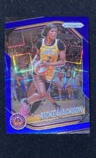 2025 Panini Prizm WNBA RICKEA JACKSON LA SPARKS #118 SP BLUE VELOCITY PRIZM
