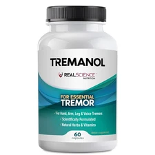 Tremanol – All Natural Essential Tremor Herbal Supplement - May Provide Long-