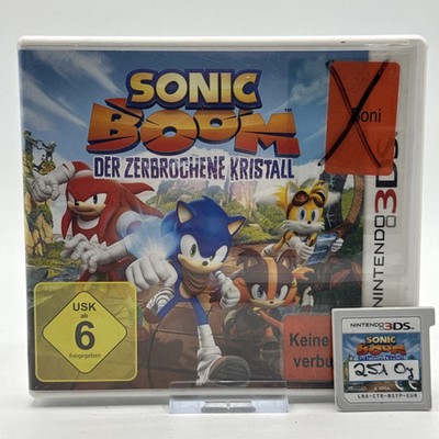 Sonic Boom: der Zerbrochene Kristall (Nintendo 3DS, 2017) OVP BLITZVERSAND