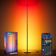 Govee Floor Lamp Basic RGB LED Smart Lamp, App/Voice, Matter, 1000 Lumens No Box