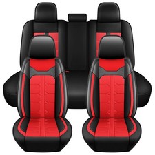 Leather Seat Covers For Honda Accord Civic Crv Hrv Insight Front Rear Full Set