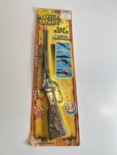 Jaru Wild West Cap Rifle Die Cast Metal Firing Mechanism 11" New In Packing