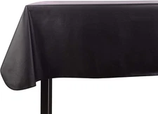 Heavy Duty Vinyl Rectangle or Square Tablecloth – 6 Gauge – Flannel Backed – ...
