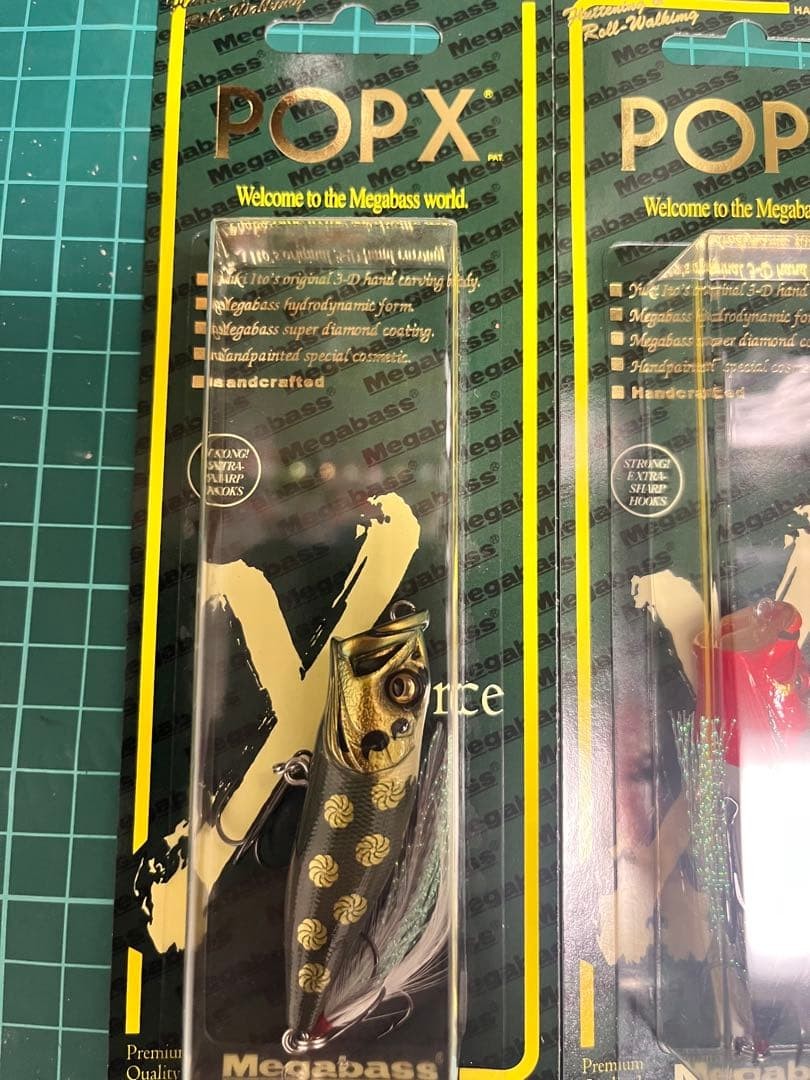 MEGABASS POPX SPC Karashishi 3 Poppers New Unused JDM - Image 4