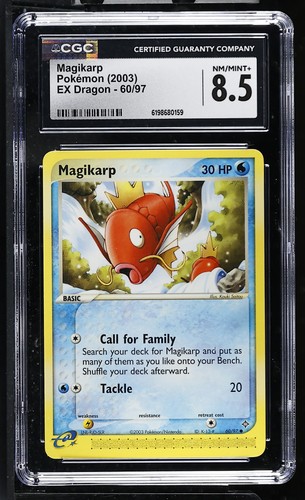 Magikarp graded CGC 8.5 for sale on eBay