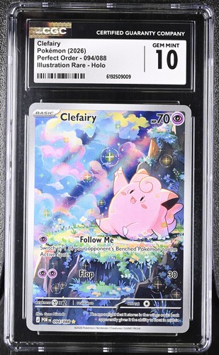 Clefairy graded CGC 10 for sale on eBay
