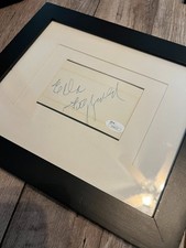 Ella Fitzgerald Signed Cut, "Queen of Jazz," JSA Certified