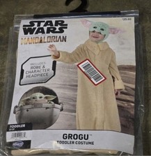 GROGU Star Wars "Baby Yoda" Mandalorian Halloween Costume Size 2T-3T Toddler