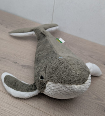 Wild Republic 15 Zoll Buckelwal Plüschtier grau weiß Ozean Sea Life Stofftier Kuscheltier