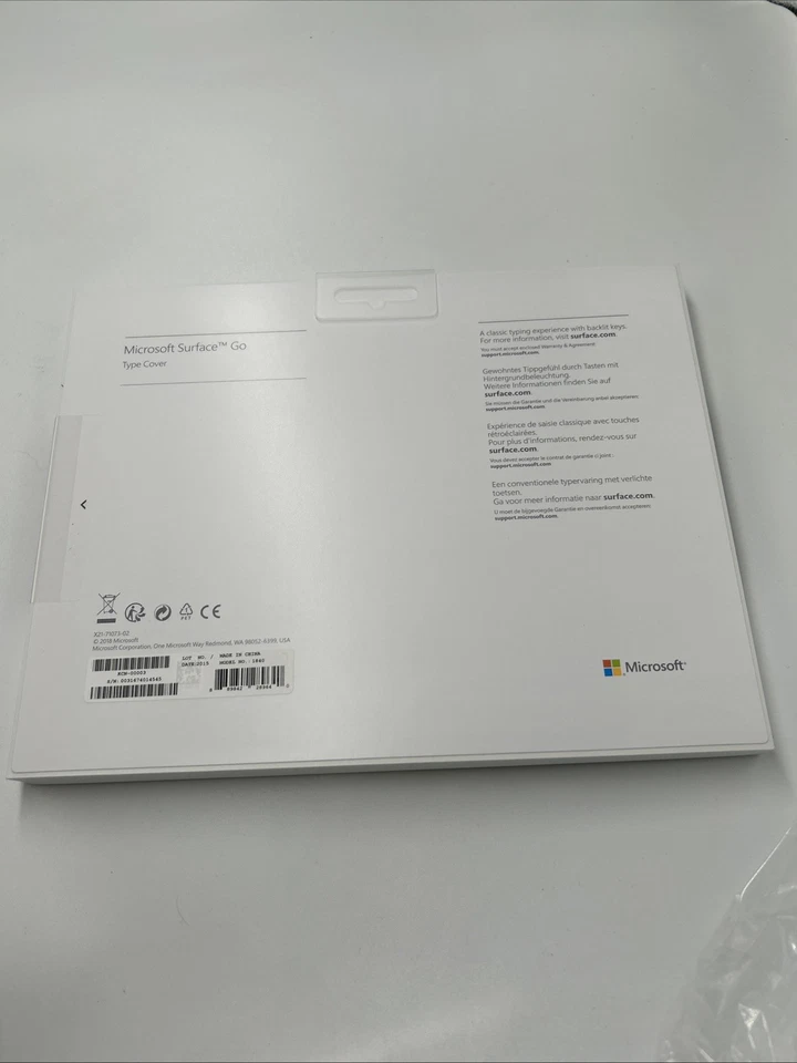 Microsoft Surface Go Type Cover Keyboard (Model 1840) - Black (Sealed) - Image 2 of 4