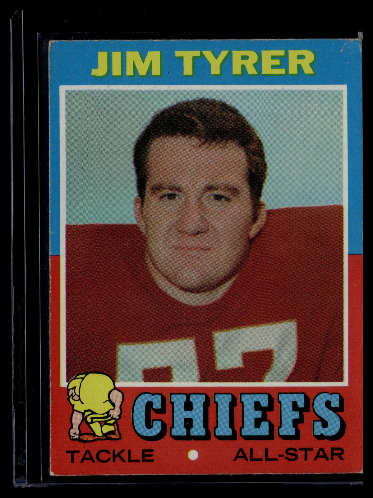 1971 Topps #206 Jim Tyrer T Chiefs