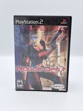 Rogue Ops Sony PlayStation 2 PS2 Complete CIB Refurbished & Tested Black Label