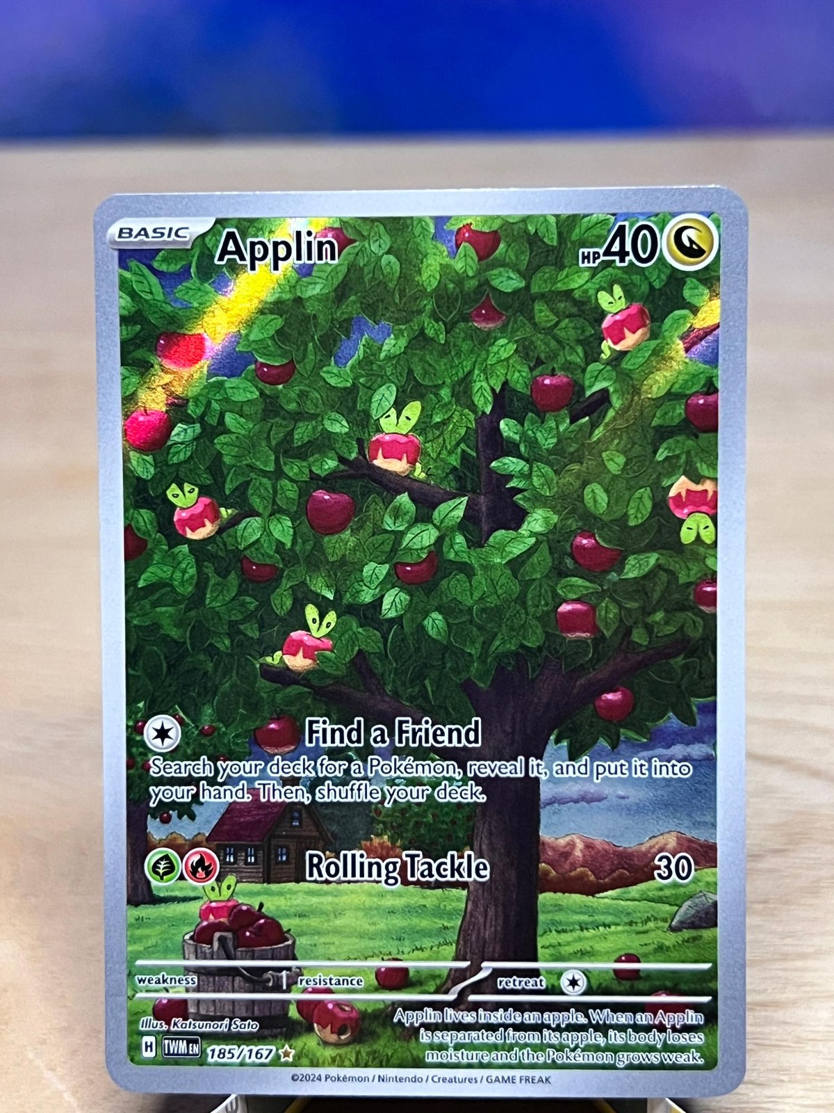 Applin 2024 Scarlet & Violet: Twilight Masquerade #185/167 Illustration Rare Price Guide - Sports Card Investor Applin 2024 Scarlet & Violet: Twilight Masquerade #185/167 Illustration Rare Price Guide - Sports Card Investor