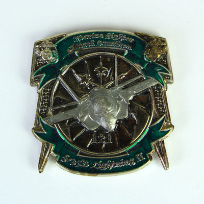 US Marine Attack Squadron Green Knights F-35B Fighter Jet Challenge Coin