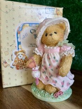    Enesco Cherished Teddies Lisa 1994 My Best Is Always You Bear With Purse