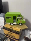 1970s Tonka Truck Green RV Camper Pressed Steel Vintage Toy USA