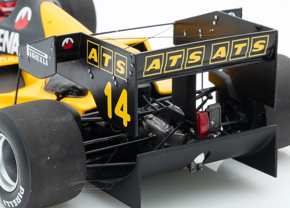 ATS D7 BMW Turbo F1 Marilena GP Deutschland 1984 Manfred Winkelhock, Spark 1:18 - Bild 4 von 4