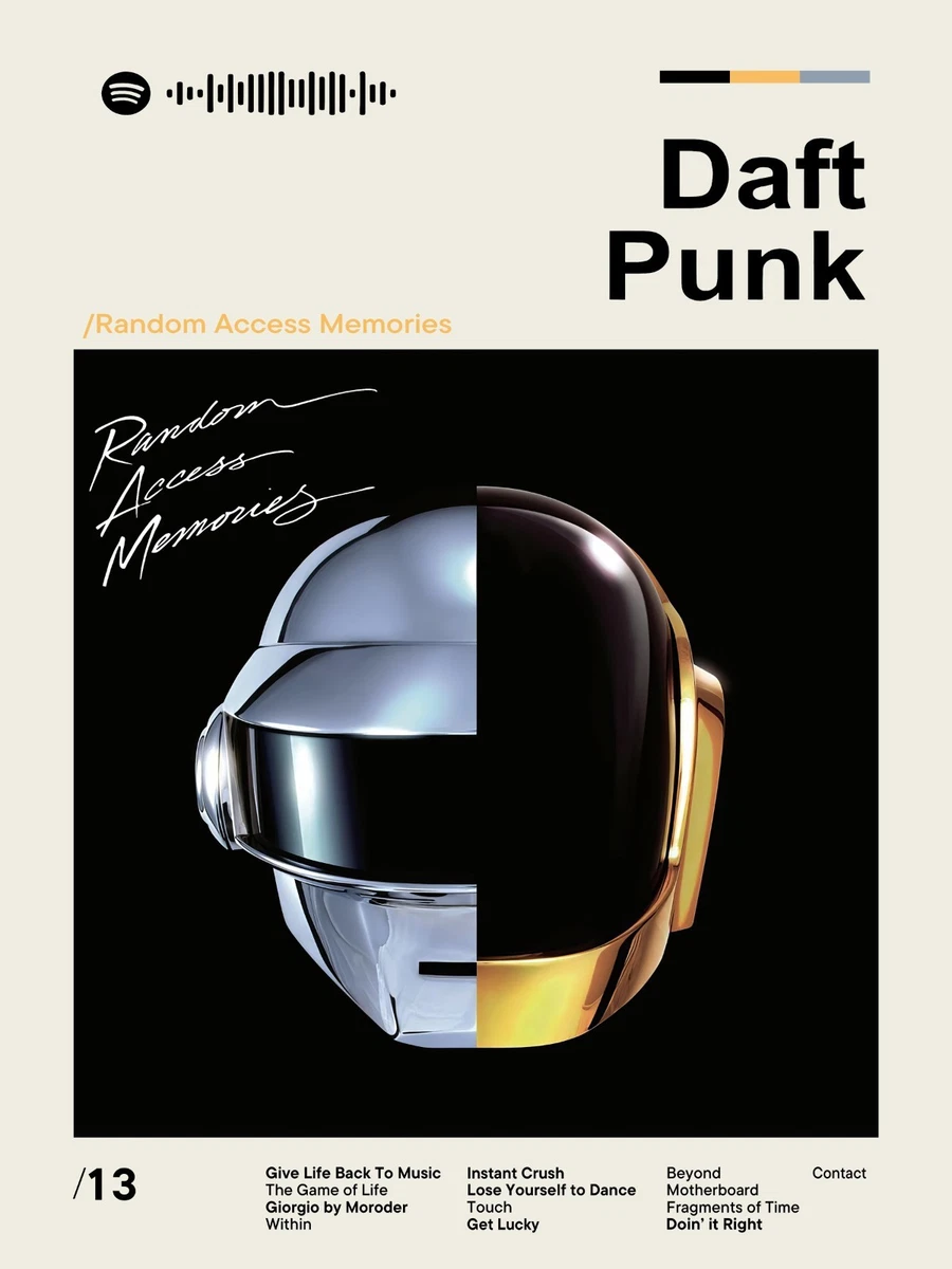 Daft Punk Poster for sale | eBay