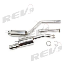 REV9 FLOWMAXX STAINLESS EXHAUST KIT FOR 06-11 HONDA CIVIC SI FA FG 3"