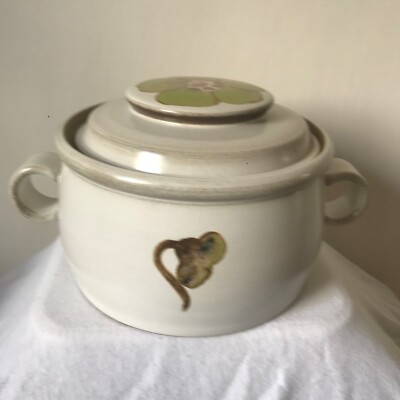 Denby vintage Troubadour pint casserole/vegetable dish UK