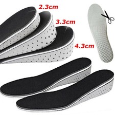EVA Memory Foams Height Increase Shoe Insoles Inserts Cushion Heel Lift Foot Pad