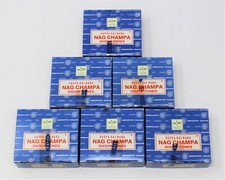 NAG CHAMPA Original Incense Cones Bulk 6 x 12...
