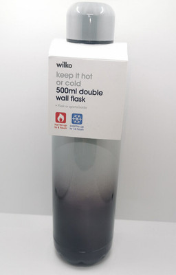 Thermo-Trinkkolben doppelwandig isoliert heiß oder kalt 500ml Fitnessstudio Sport