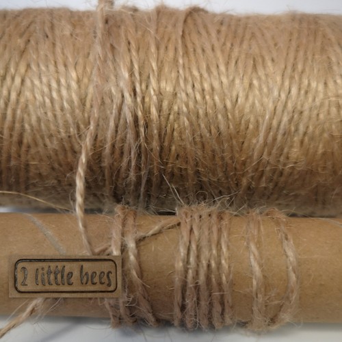 Jute Twine 2m-200m Natural Brown Shabby Rustic String Shank Craft Garden Burlap - Picture 4 of 9