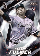 2017 Topps Fire #177 Carson Fulmer RC Chicago White Sox