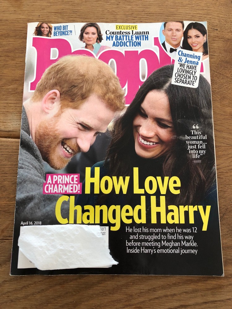 People Magazine April 16, 2018 How Love Changed Harry, Countess Luann, Channing