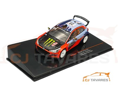 Hyundai I20 R5 Rallye Monte-Carlo 2021 – Solberg, échelle 1/43 Par Ixo (réf 785)