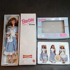 1997 Mattel Little Debbie Series Collector's ED 3 Mini Barbies & Full Size Doll
